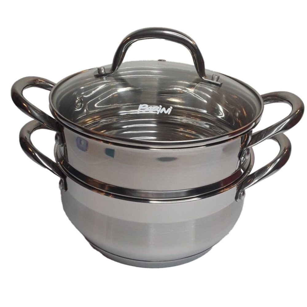 Parini 3.5 Qt. Dutch Oven With Steamer & Lid